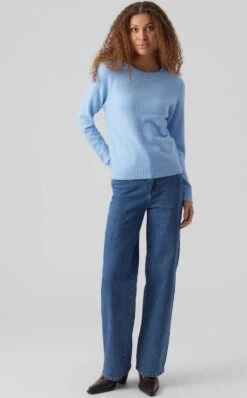 Vero Moda Trui Vmdoffy Ls O-neck Blouse Ga Noos 10201022 Little Boy Blue/melange Dames Maat - M 10 Vero Moda Trui Vmdoffy Ls O-neck Blouse Ga Noos 10201022 Little Boy Blue/melange Dames Maat - M -Vero Moda 745x1200 2