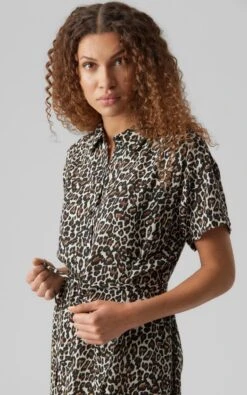VERO MODA VMBUMPY SS CALF SHIRT DRESS NOOS Dames Jurk - Maat L 8 VERO MODA VMBUMPY SS CALF SHIRT DRESS NOOS Dames Jurk - Maat L -Vero Moda 751x1200