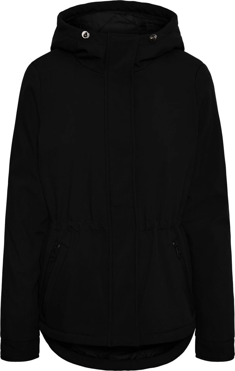 VERO MODA CURVE VMCLEANMILAN SHORT JACKET CUR Dames Jas - Maat 48 1 VERO MODA CURVE VMCLEANMILAN SHORT JACKET CUR Dames Jas - Maat 48