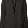 Vero Moda Blazer Vmlistakia Ls Solid Blazer Boo 10279719 Black Dames Maat - M