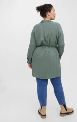 VERO MODA VMBUMPY L/S SHIRT DRESS WVN CURVE NOOS Dames Jurk - Maat 46 -Vero Moda 762x1200 3