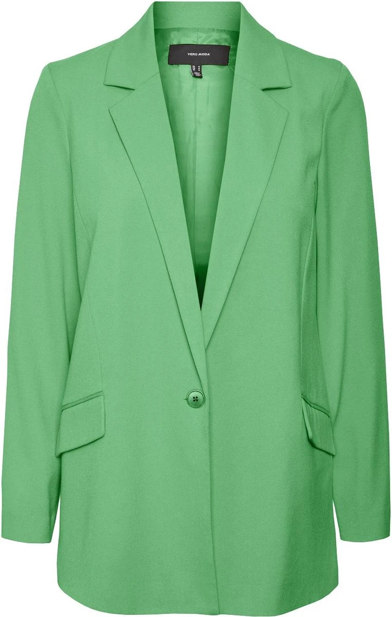 Vero Moda Blazer Vmlistakia Ls Solid Blazer Boo 10279719 Bright Green Dames Maat - XS 5 Vero Moda Blazer Vmlistakia Ls Solid Blazer Boo 10279719 Bright Green Dames Maat - XS - Afbeelding 5