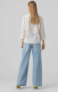 VERO MODA VMSALA 3/4 SHIRT WVN BTQ Dames Blouse - Maat XL -Vero Moda 766x1200