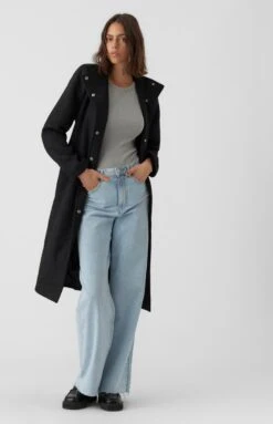 VERO MODA VMTWODOPE VERA LONG WOOL COAT GA NOOS Dames Jas - Maat XS 6 VERO MODA VMTWODOPE VERA LONG WOOL COAT GA NOOS Dames Jas - Maat XS -Vero Moda 773x1200 5