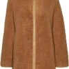 Vero Moda Jas Vmsimi Lea Hoodie Teddy Jacket Boos 10267796 Tigers Eye Dames Maat - S