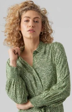 Vero Moda Jurk Vmsara Ls Calf Shirt Dress Wvn 10282451 Reseda/sara Dames Maat - L 8 Vero Moda Jurk Vmsara Ls Calf Shirt Dress Wvn 10282451 Reseda/sara Dames Maat - L -Vero Moda 778x1200