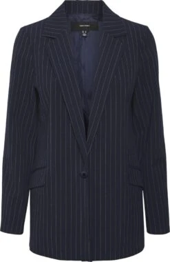 VERO MODA VMLISTAKIA LS PINSTRIPE BLAZER BOO Dames Blazer - Maat XL