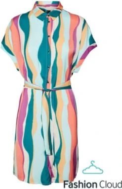 Vero Moda Jurk Vmtanya Cap Sleeve Abk Dress Wvn Lc 10291465 Everglade/tanya Dames Maat - XL 5 Vero Moda Jurk Vmtanya Cap Sleeve Abk Dress Wvn Lc 10291465 Everglade/tanya Dames Maat - XL -Vero Moda 780x1200