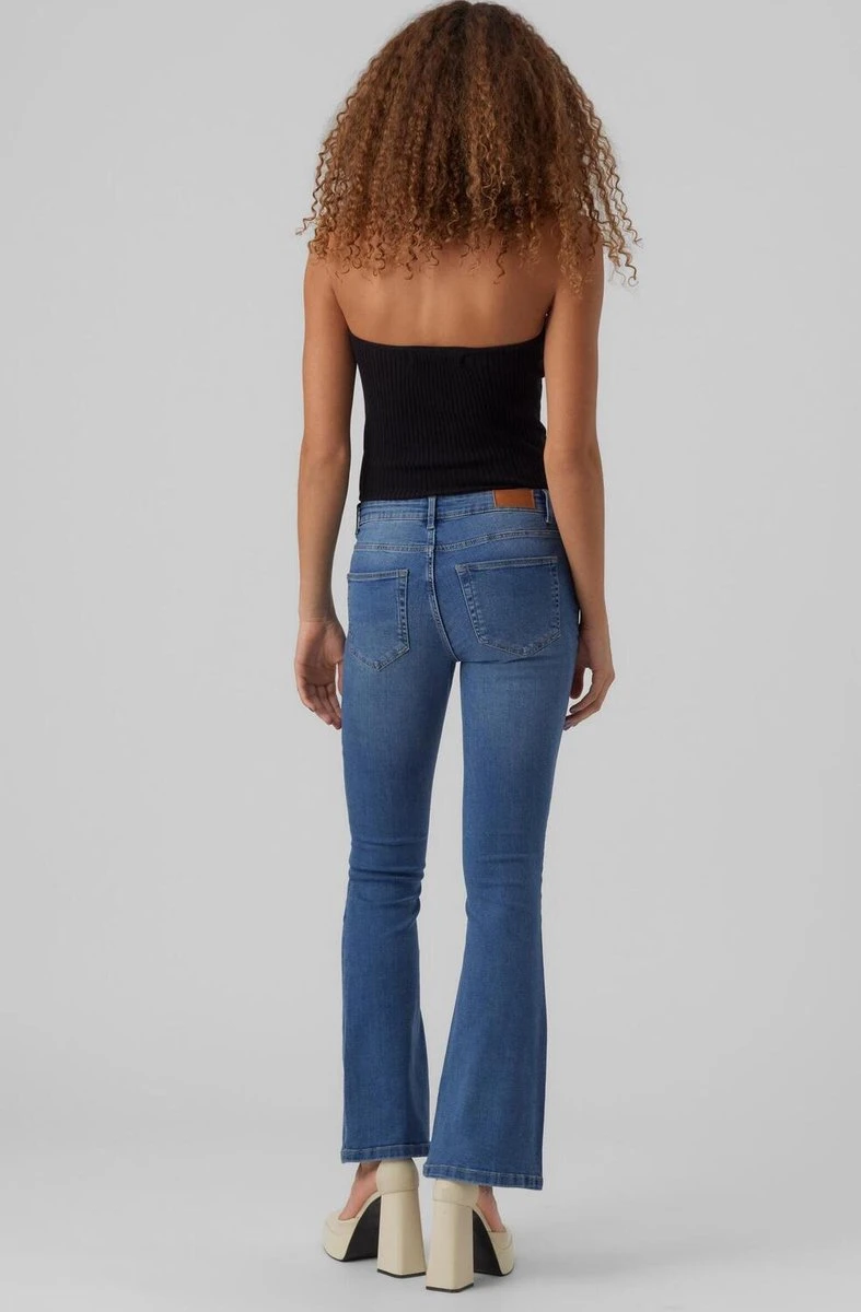 VERO MODA VMSCARLET MR SKN FLARED J VI3294 GA NOOS Dames Jeans - Maat L X L34 7 VERO MODA VMSCARLET MR SKN FLARED J VI3294 GA NOOS Dames Jeans - Maat L X L34 - Afbeelding 7