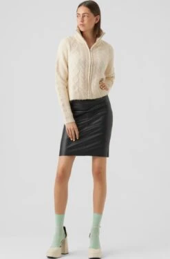 VERO MODA VMALBA LS ZIP CARDIGAN GA BOO Dames Vest - Maat L -Vero Moda 791x1200 6