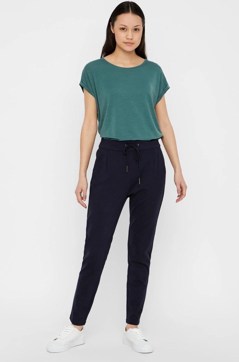 Vero Moda T-shirt Vmava Plain Ss Top Ga Noos 10187159 North Atlantic Dames Maat - M 6 Vero Moda T-shirt Vmava Plain Ss Top Ga Noos 10187159 North Atlantic Dames Maat - M - Afbeelding 6