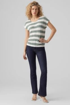 VERO MODA VMWIDE STRIPE S/L TOP GA JRS NOOS Dames Top - Maat L -Vero Moda 799x1200 21