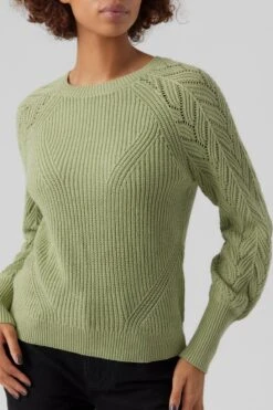 Vero Moda Trui Vmnicola Ls O-neck Pullover Boo 10277711 Reseda Dames Maat - L 8 Vero Moda Trui Vmnicola Ls O-neck Pullover Boo 10277711 Reseda Dames Maat - L -Vero Moda 800x1200 113