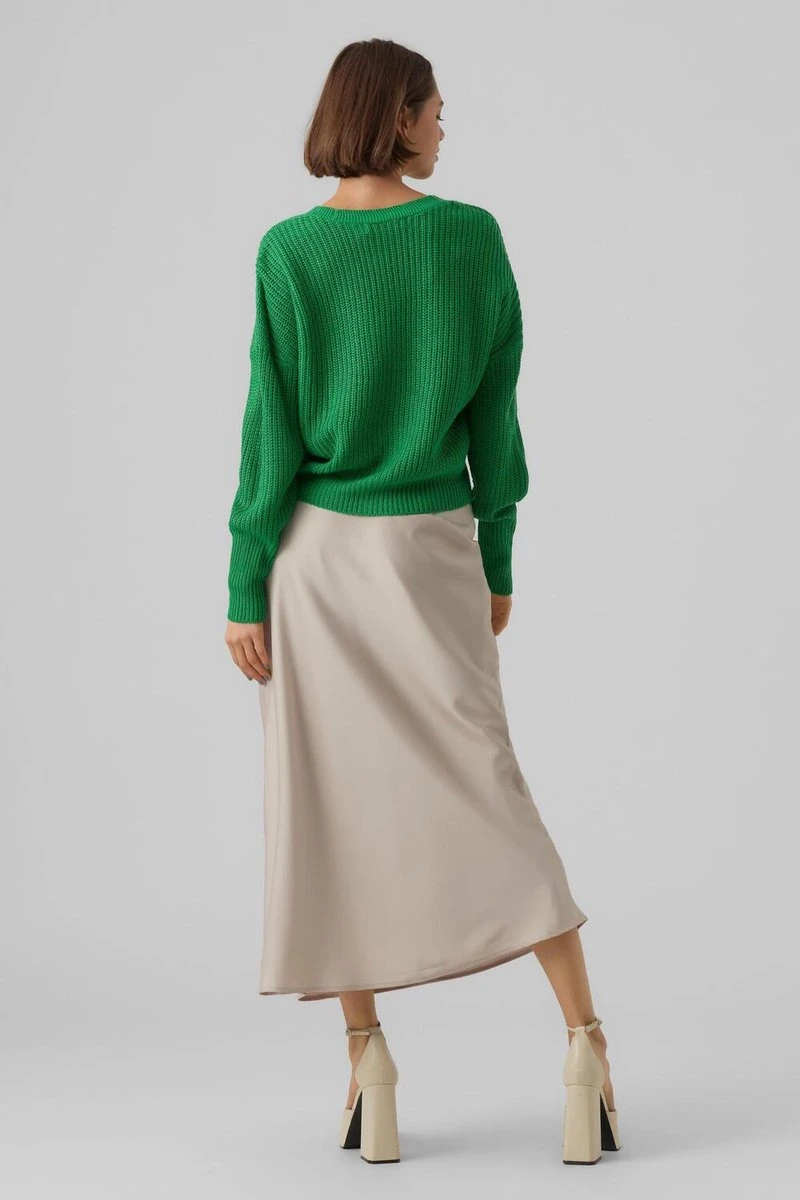 VERO MODA VMLEA LS V-NECK CUFF CARDIGAN NOOS Dames Vest - Maat XXL 3 VERO MODA VMLEA LS V-NECK CUFF CARDIGAN NOOS Dames Vest - Maat XXL - Afbeelding 3