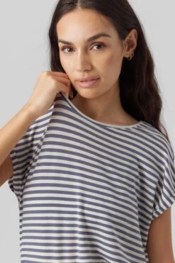 Vero Moda T-shirt Vmava Plain Ss Top Stripe Ga Jrs N 10284469 China Blue Dames Maat - L 9 Vero Moda T-shirt Vmava Plain Ss Top Stripe Ga Jrs N 10284469 China Blue Dames Maat - L -Vero Moda 800x1200 149