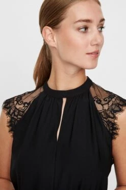 VERO MODA VMMILLA SL LACE TEE GA NOOS Dames Top - Maat S -Vero Moda 800x1200 161