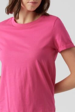 Vero Moda T-shirt Vmpaula S/s T-shirt Noos 10243889 Pink Yarrow Dames Maat - L 10 Vero Moda T-shirt Vmpaula S/s T-shirt Noos 10243889 Pink Yarrow Dames Maat - L -Vero Moda 800x1200 162