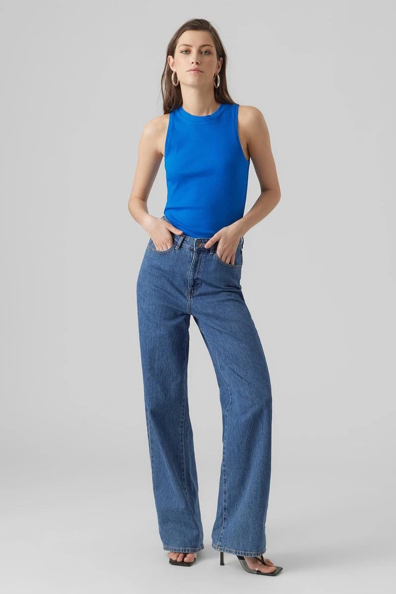 VERO MODA VMLAVENDER SL TOP VMA JRS NOOS Dames Tanktop - Maat L 3 VERO MODA VMLAVENDER SL TOP VMA JRS NOOS Dames Tanktop - Maat L - Afbeelding 3