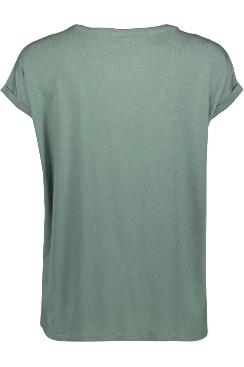 Vero Moda T-shirt Vmava Plain Ss Top Ga Noos 10187159 Laurel Wreath Dames Maat - M 4 Vero Moda T-shirt Vmava Plain Ss Top Ga Noos 10187159 Laurel Wreath Dames Maat - M - Afbeelding 4