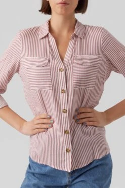 Vero Moda Blouse Vmbumpy L/s Shirt New Wvn Noos 10275283 Snow White/nostalgia Dames Maat - L 12 Vero Moda Blouse Vmbumpy L/s Shirt New Wvn Noos 10275283 Snow White/nostalgia Dames Maat - L -Vero Moda 800x1200 20