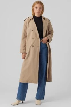 Vero Moda Jas Vmchloe Long Trenchcoat Boos 10278917 Silver Mink Dames Maat - L 15 Vero Moda Jas Vmchloe Long Trenchcoat Boos 10278917 Silver Mink Dames Maat - L -Vero Moda 800x1200 222