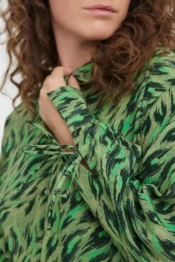 VERO MODA VMFREJA LS BLK SHIRT DRESS WVN Dames Jurk - Maat S -Vero Moda 800x1200 245