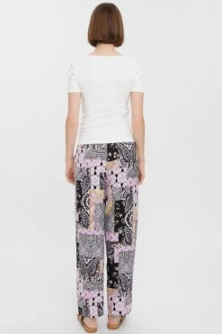 Vero Moda VMPALMA IDA S/S TOP JRS Dames T-shirt - Maat S -Vero Moda 800x1200 249