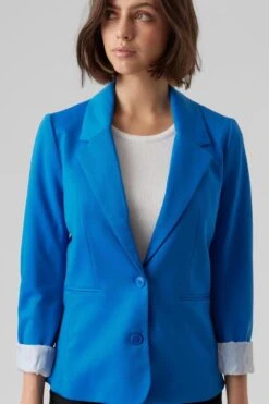 Vero Moda Blazer Vmlucca Ls Slim Jersey Blazer Noos 10255818 Skydiver Dames Maat - M 8 Vero Moda Blazer Vmlucca Ls Slim Jersey Blazer Noos 10255818 Skydiver Dames Maat - M -Vero Moda 800x1200 293