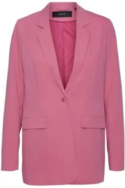 Vero Moda Blazer Vmzelda Ls Blazer Noos 10259211 Pink Yarrow Dames Maat - 42 -Vero Moda 800x1200 295