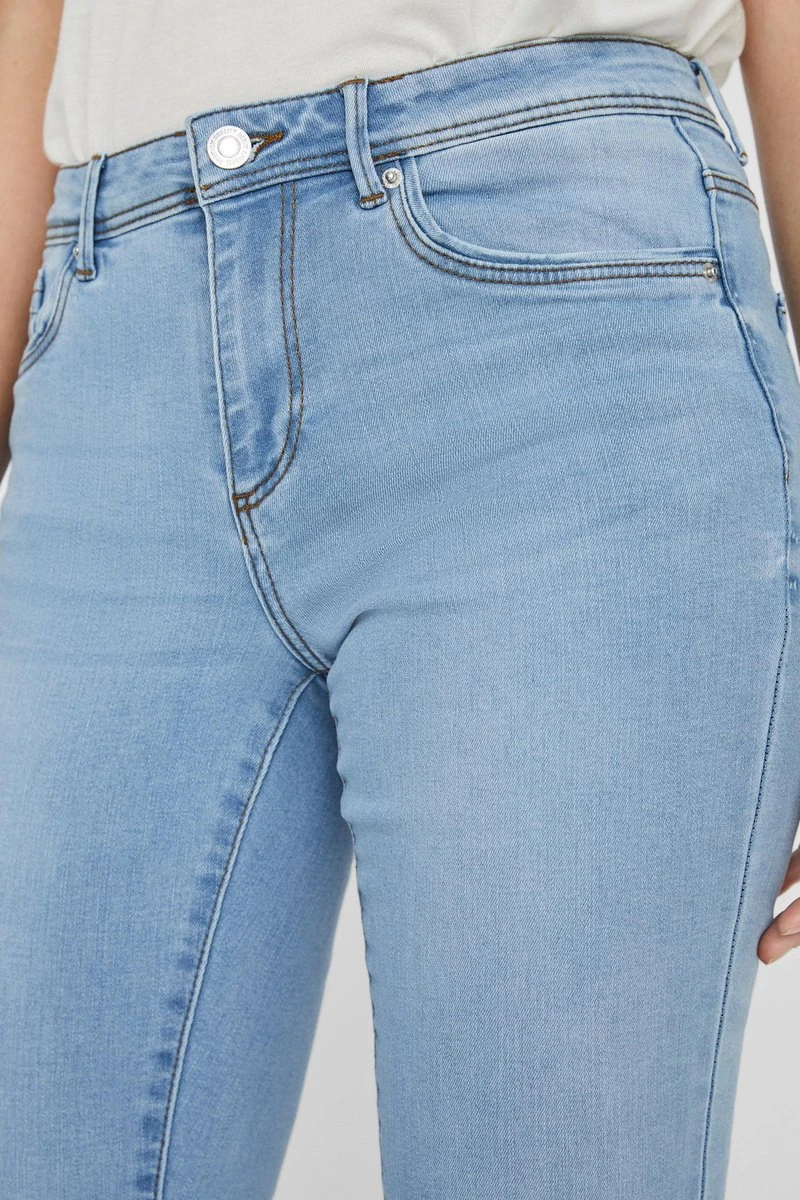 VERO MODA VMTANYA MR S PIPING JEANS VI352 GA NOOS Dames Jeans - Maat S X L30 7 VERO MODA VMTANYA MR S PIPING JEANS VI352 GA NOOS Dames Jeans - Maat S X L30 - Afbeelding 7