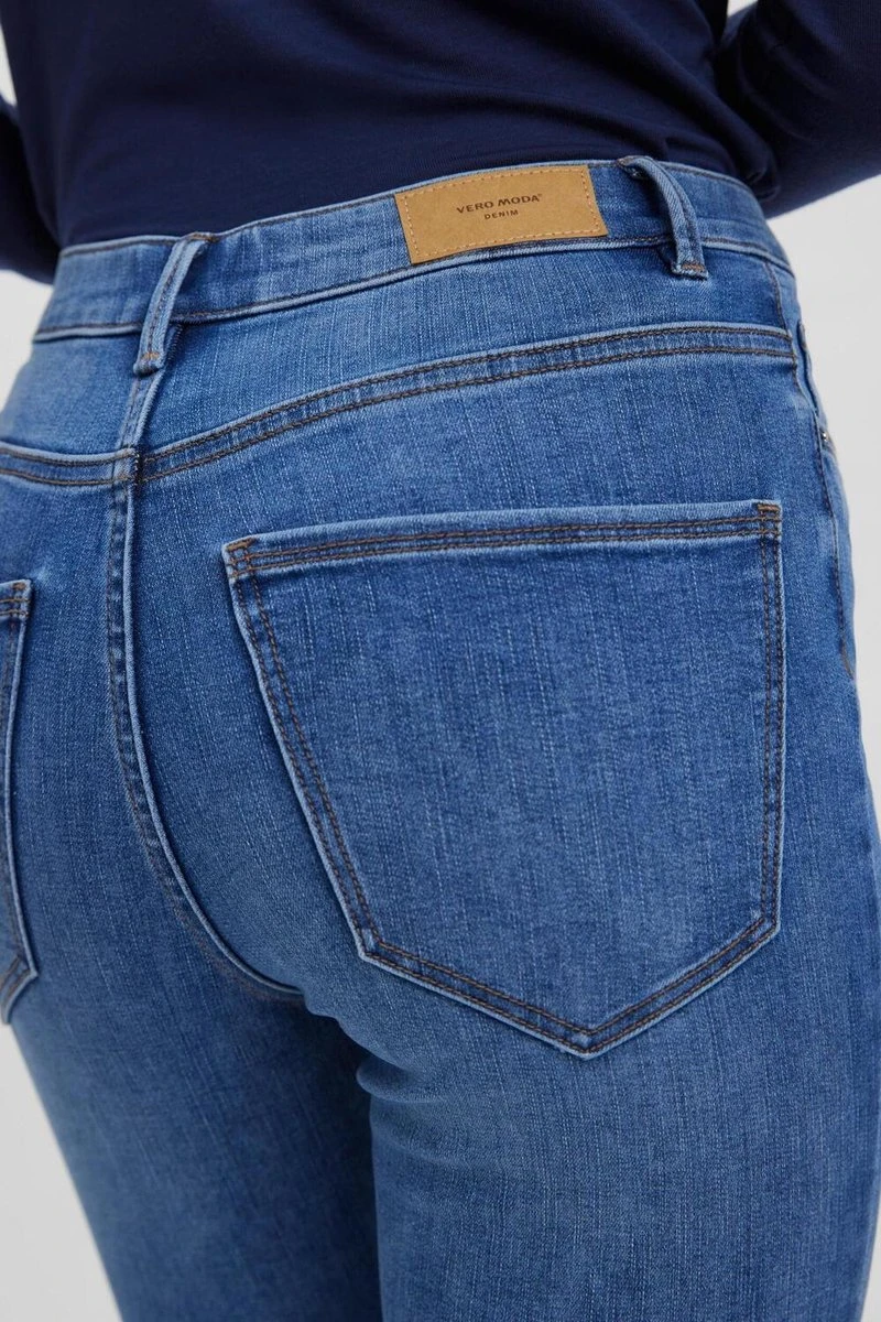 VERO MODA VMSOPHIA HR SKINNY J GU3112 GA NOOS Dames Jeans - Maat L X L30 6 VERO MODA VMSOPHIA HR SKINNY J GU3112 GA NOOS Dames Jeans - Maat L X L30 - Afbeelding 6