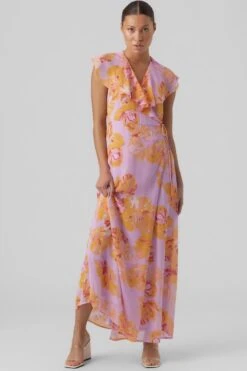 Vero Moda Jurk Vmhope Dino Sl Long Dress Wvn Ce 10287719 Orchid Bloom/hope Dames Maat - M 9 Vero Moda Jurk Vmhope Dino Sl Long Dress Wvn Ce 10287719 Orchid Bloom/hope Dames Maat - M -Vero Moda 800x1200 38