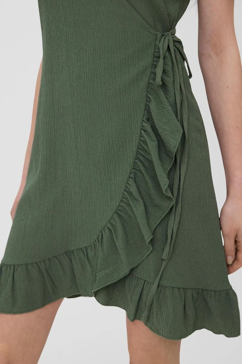 VERO MODA VMHAYA SHORT DRESS GA NOOS Dames Jurk - Maat XL 4 VERO MODA VMHAYA SHORT DRESS GA NOOS Dames Jurk - Maat XL - Afbeelding 4