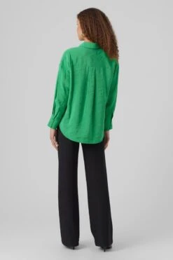 VERO MODA VMQUEENY LS OVERSIZE SHIRT WVN GA NOOS Dames Blouse - Maat XS -Vero Moda 800x1200 7