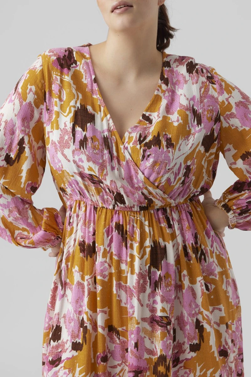 VERO MODA Curve Jurk VMLIS 4 VERO MODA Curve Jurk VMLIS - Afbeelding 4