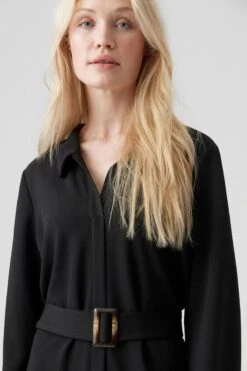VERO MODA JURK VMPAM L/S SHIRT DRESS JRS BTQ BLACK DAMES MAAT - M 13 VERO MODA JURK VMPAM L/S SHIRT DRESS JRS BTQ BLACK DAMES MAAT - M -Vero Moda 800x1200 72