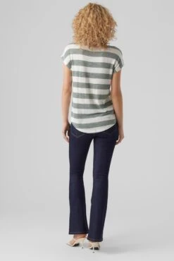 VERO MODA VMWIDE STRIPE S/L TOP GA JRS NOOS Dames Top - Maat L -Vero Moda 801x1200 21