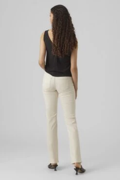 Vero Moda Jeans Vmdaf Mr Straight Jeans Ecru 10289168 Ecru Dames Maat - W28 X L30 -Vero Moda 804x1200 18