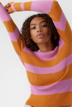 VERO MODA VMALVA LS O-NECK STRIPE PULLOVE BOO Dames Trui - Maat XL -Vero Moda 804x1200 5