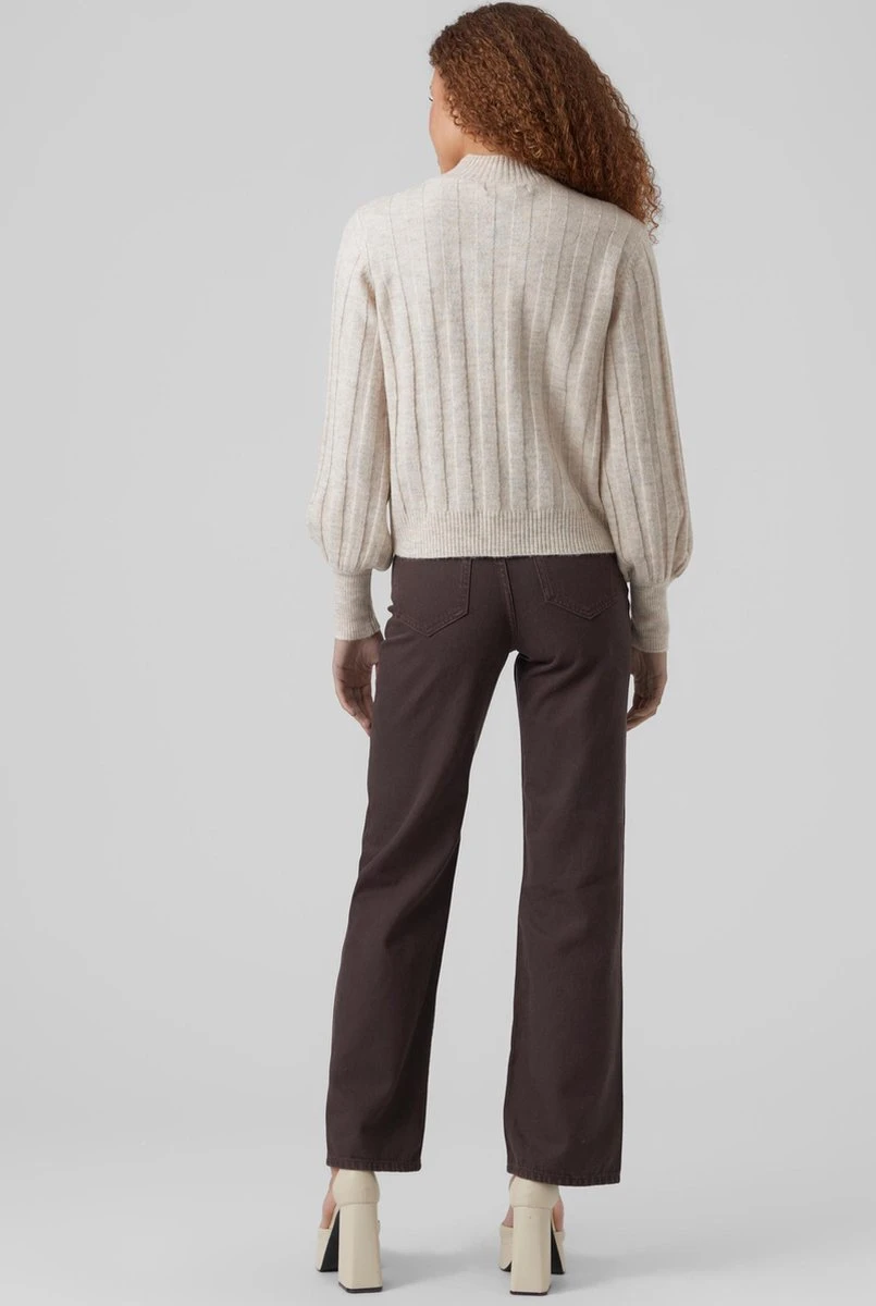 VERO MODA VMALANIS LS Col BLOUSE GA Dames Trui - Maat M 5 VERO MODA VMALANIS LS Col BLOUSE GA Dames Trui - Maat M - Afbeelding 5