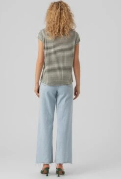Vero Moda T-shirt Vmava Plain Ss Top Stripe Ga Jrs N 10284469 Laurel Wreath Dames Maat - L 8 Vero Moda T-shirt Vmava Plain Ss Top Stripe Ga Jrs N 10284469 Laurel Wreath Dames Maat - L -Vero Moda 808x1200 7