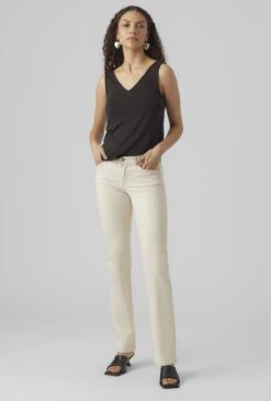 Vero Moda Jeans Vmdaf Mr Straight Jeans Ecru 10289168 Ecru Dames Maat - W28 X L30 -Vero Moda 812x1200 19