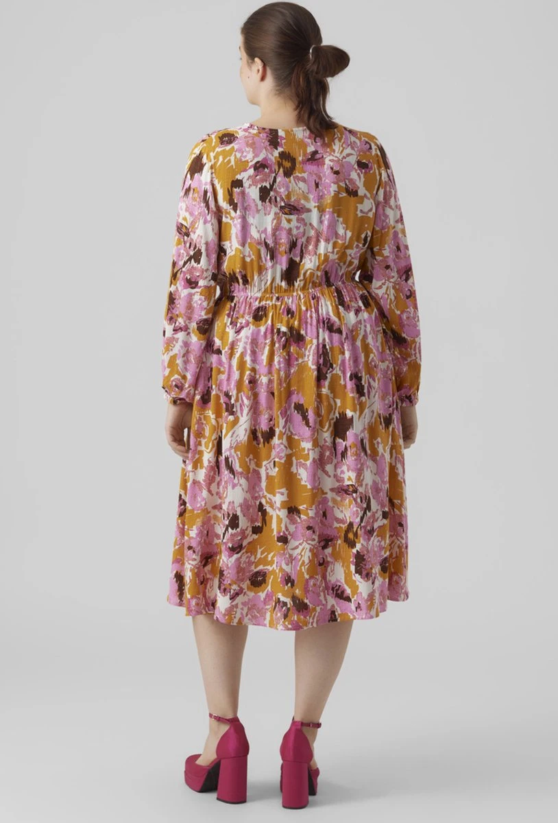 VERO MODA Curve Jurk VMLIS 2 VERO MODA Curve Jurk VMLIS - Afbeelding 2