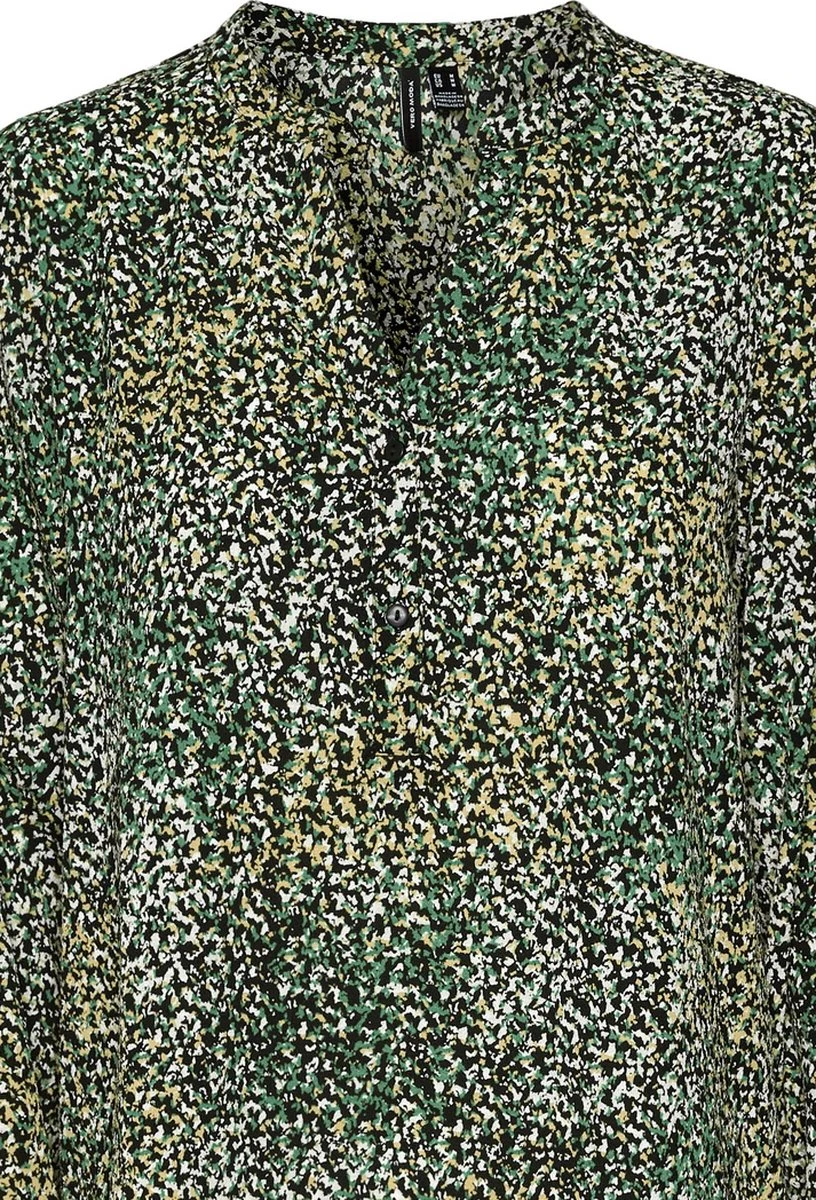 VERO MODA VMLOTUS L/S TOP WVN GA BTQ Dames Top - Maat M 2 VERO MODA VMLOTUS L/S TOP WVN GA BTQ Dames Top - Maat M - Afbeelding 2