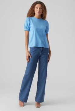 VERO MODA VMKERRY 2/4 O-NECK TOP VMA JRS NOOS Dames T-shirt - Maat XL -Vero Moda 817x1200 8