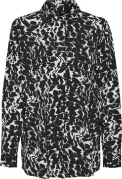 VERO MODA VMRITA BECCA LS SHIRT WVN GA Dames - Maat L