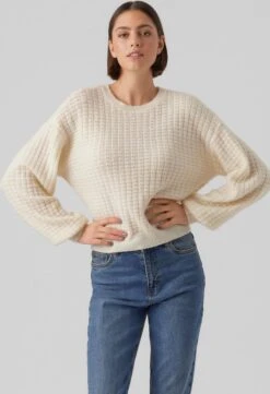 Vero Moda Trui Vmelisa Ls O-neck Pullover Ga Ep 10278939 Birch/w Melange Dames Maat - L 11 Vero Moda Trui Vmelisa Ls O-neck Pullover Ga Ep 10278939 Birch/w Melange Dames Maat - L -Vero Moda 820x1200 11