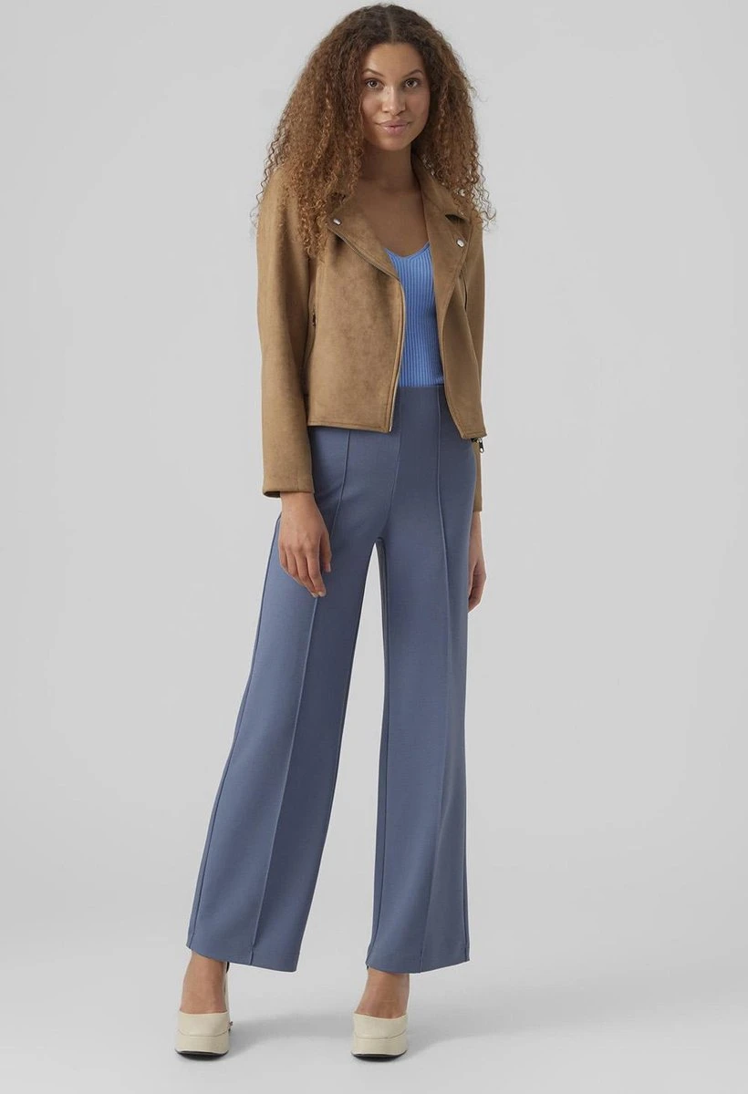 Vero Moda Jas Vmjose Short Faux Suede Jacket Boos 10277575 Tigers Eye Dames Maat - M 5 Vero Moda Jas Vmjose Short Faux Suede Jacket Boos 10277575 Tigers Eye Dames Maat - M - Afbeelding 5