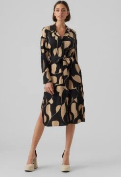 VERO MODA VMLYDIA LS CALF SHIRT DRESS WVN Dames Jurk - Maat S 9 VERO MODA VMLYDIA LS CALF SHIRT DRESS WVN Dames Jurk - Maat S -Vero Moda 820x1200 4