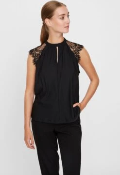VERO MODA VMMILLA SL LACE TEE GA NOOS Dames Top - Maat S -Vero Moda 822x1200 10